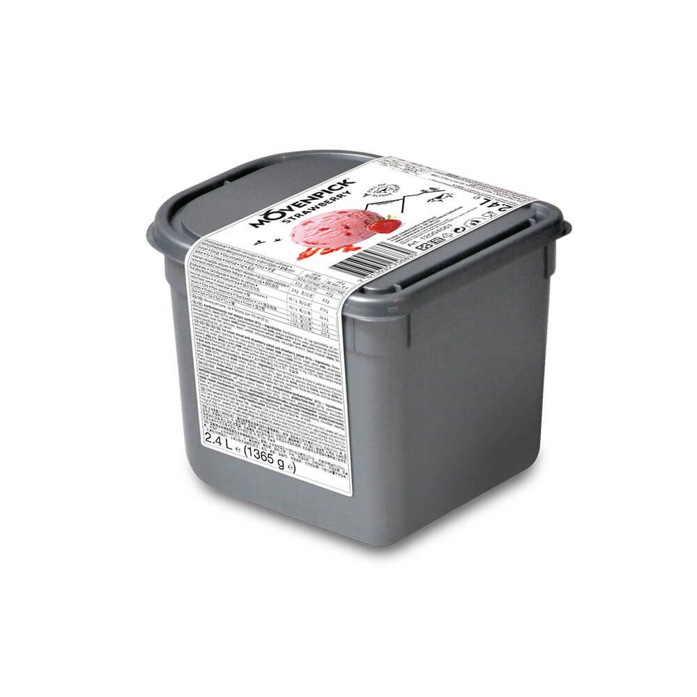 Mövenpick Çilekli Dondurma 2400 ml X2 Ad