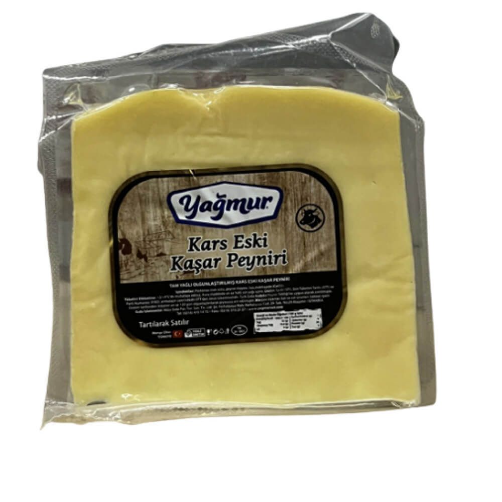 Yağmur - Eski Kaşar Kars  Ort. 350 Gr x 12 Ad (4.2 Kg / koli (Net)