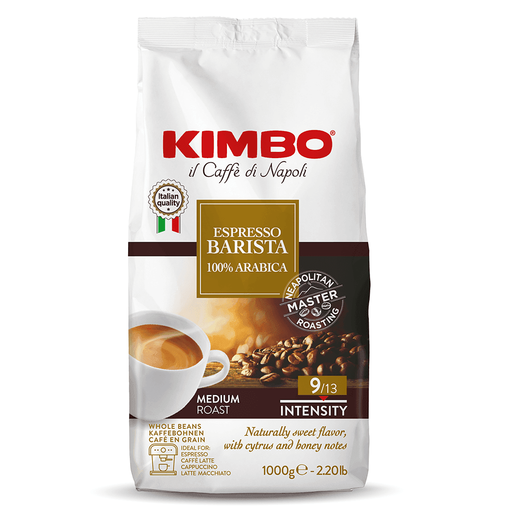 Kimbo - Gold %100 Arabica Çekirdek Kahve 250 Gr x 12 Ad