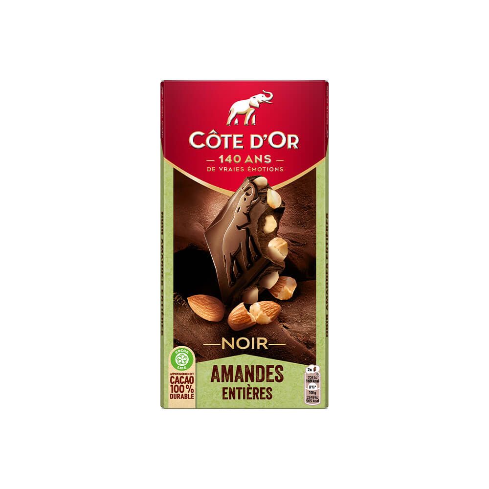 Cote D'or - Bademli Bitter Çikolata 180 Gr x 16 Ad