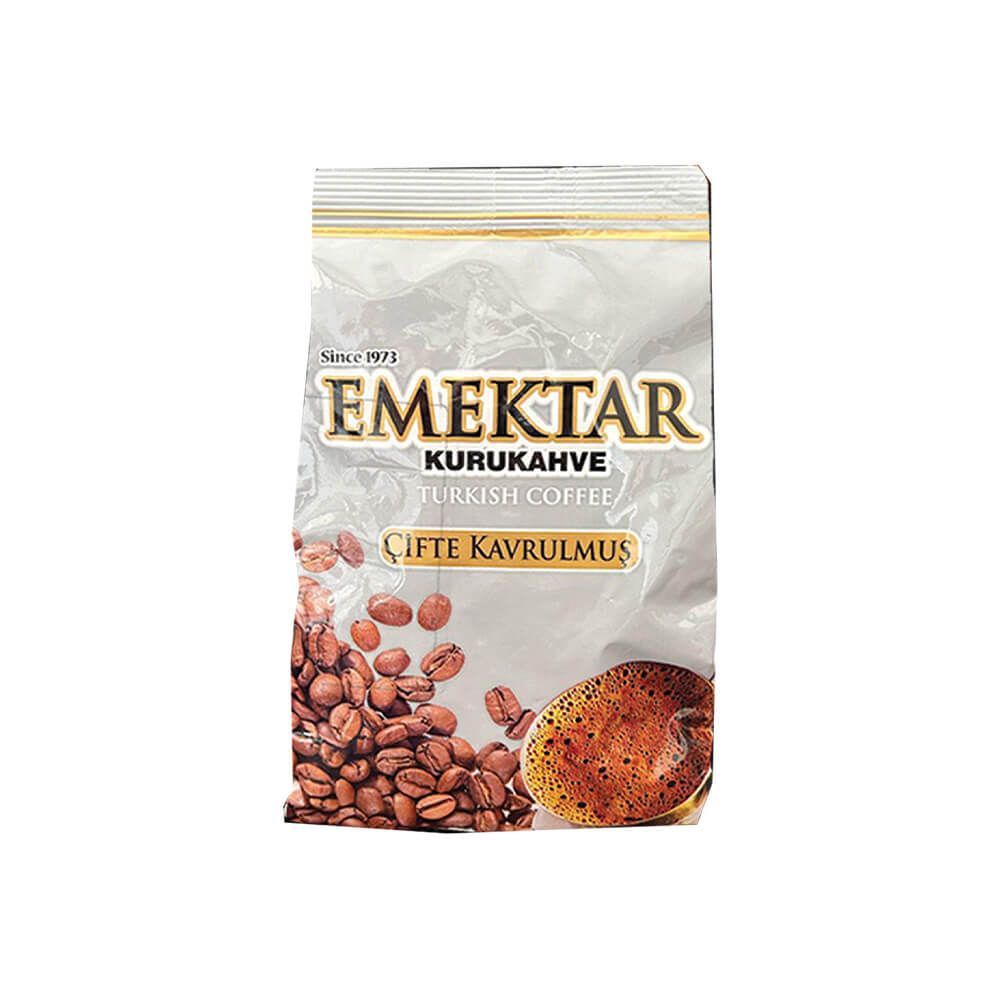 Emektar - Çifte Kavrulmuş Türk Kahvesi 100gx10 Ad