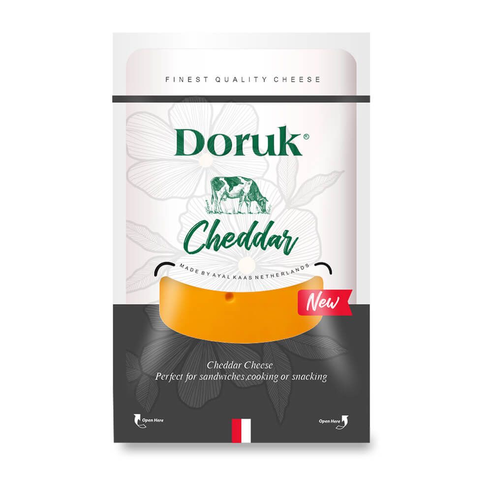 Doruk - Red Cheddar  Cheese Parça  600gr X 8 Ad