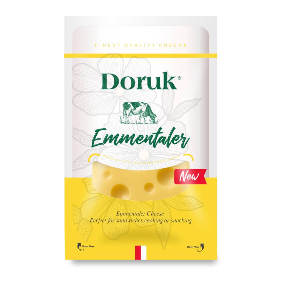 Doruk - Emmental Cheese Parça  200gr X 28 Ad
