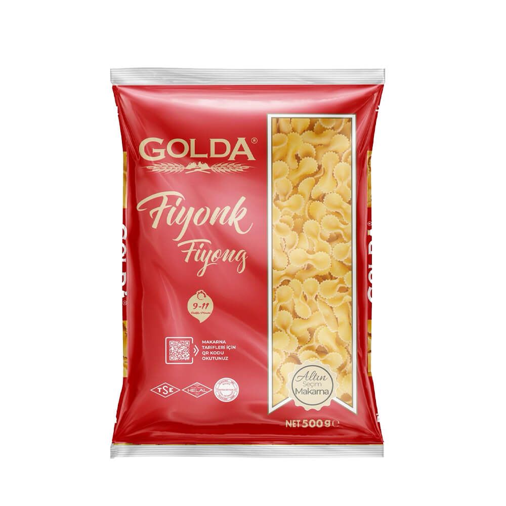 Golda - Fiyonk Makarna (Fiyong) 500 Gr X 20 Ad