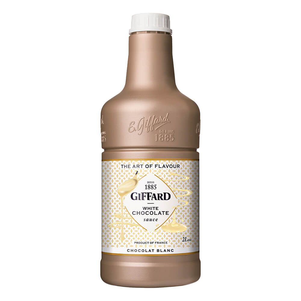 Giffard - White Chocolate Sauce (Beyaz Çikolata Sosu) 2Lt x 4 Ad