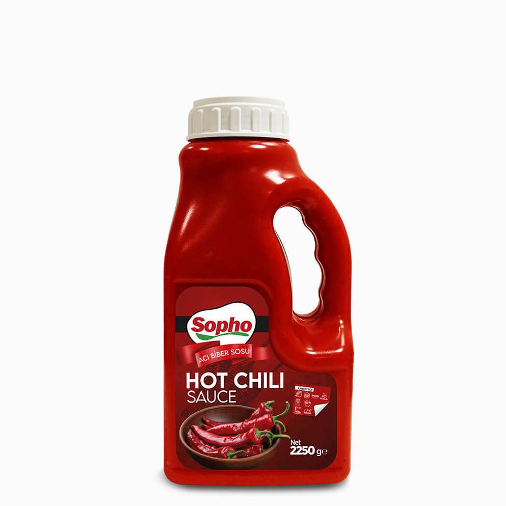 Sopho - Hot Sauce (Acı Sos)  2250g X 4 Ad