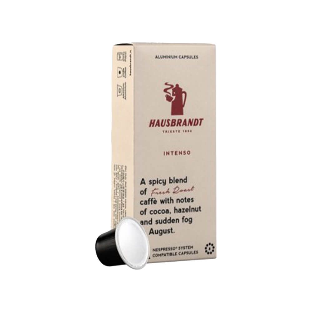 Hausbrand - Intenso Capsule Coffee (Kapsül Kahve) 50g  x 1 Pk x 10 Kapsül