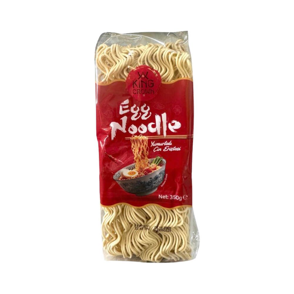 King Crown - Eggnoodle Çin Makarnası  350 Gr X 50 Ad