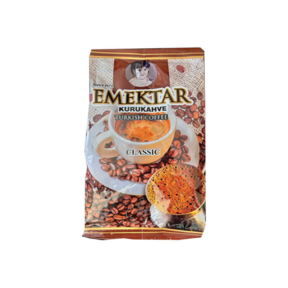 Emektar - Klasik Kavrulmuş  Türk Kahvesi  100 g x10 Ad
