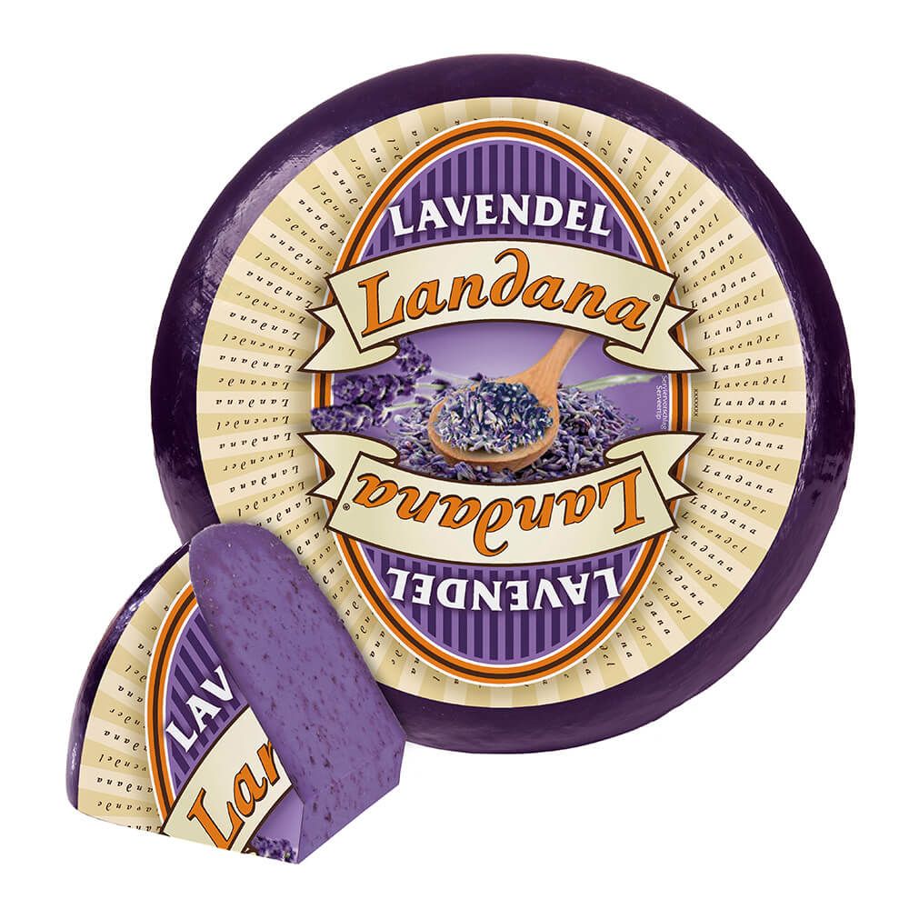 Landana - Lavender Cheese Whell (Lavantali Teker) 4Kg x1Ad