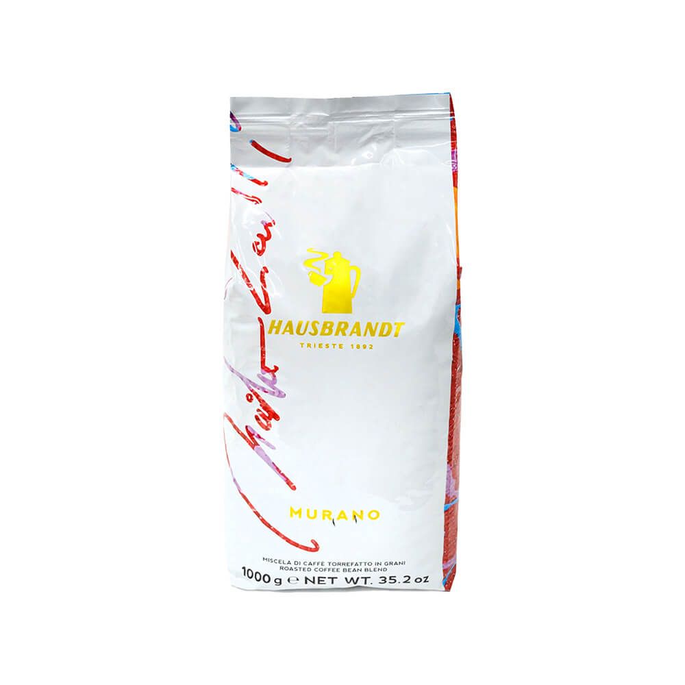 Hausbrand - Murano Roasted Coffee  Bean Bien (K. Çekirdek Kahve) 1000g  x 6 Adet