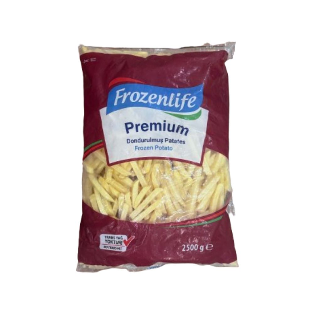 Frozenlife - Parmak Patates Premium (9x9) 2,5 Kg x5 Pk