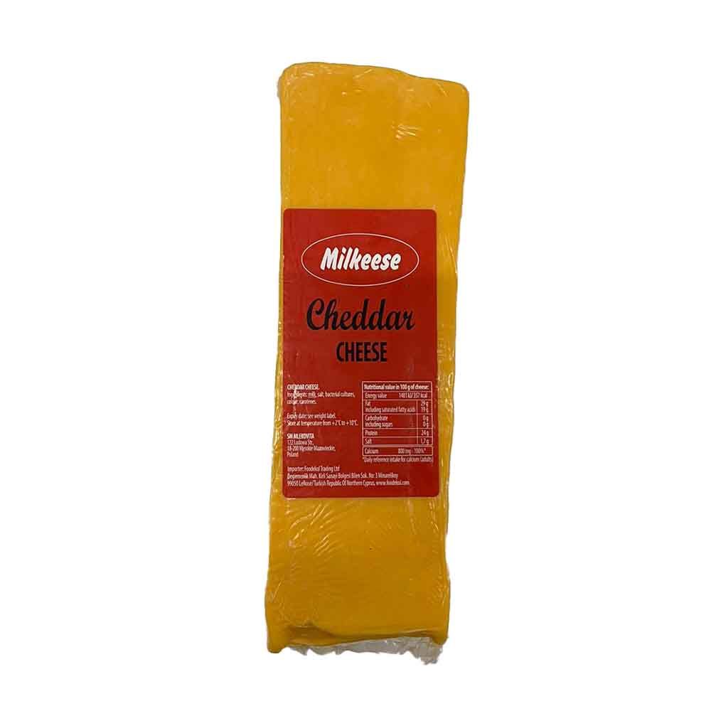 Milkeese- Red Cheddar Cheese Loaf Ort. 2 Kg x 9 Ad