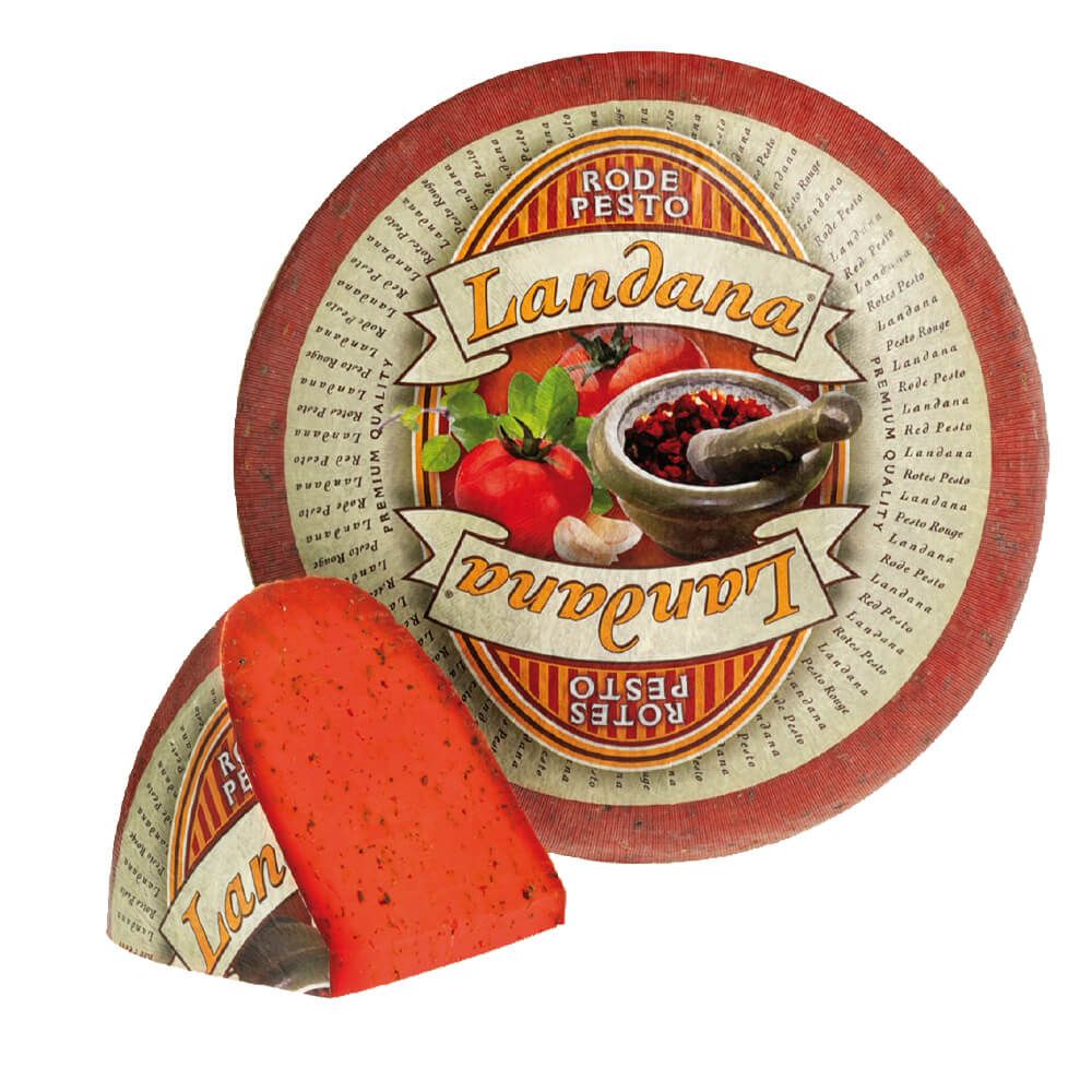 Landana - Red Pesto Cheese Whell (Kirmzi Pesto Teker) 4Kg x1Ad