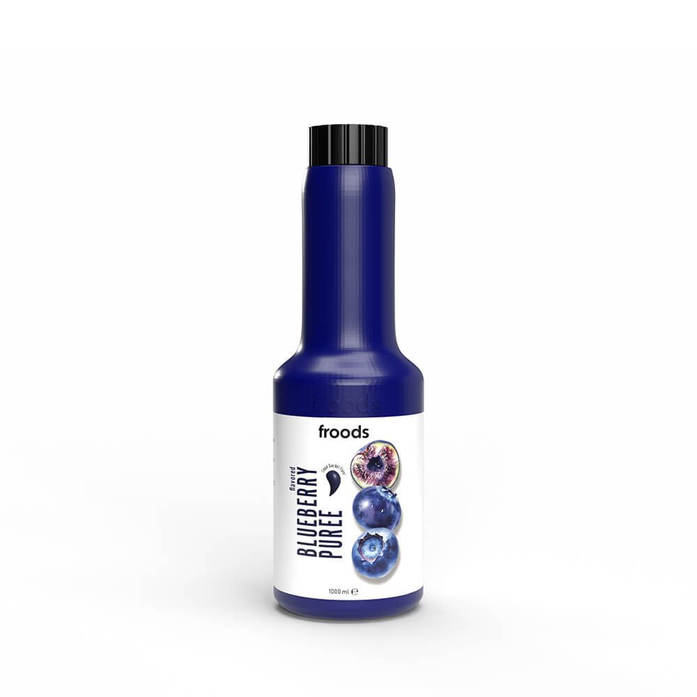 Froods - Yaban Mersini Püresi 1000 Ml x 6 Adet