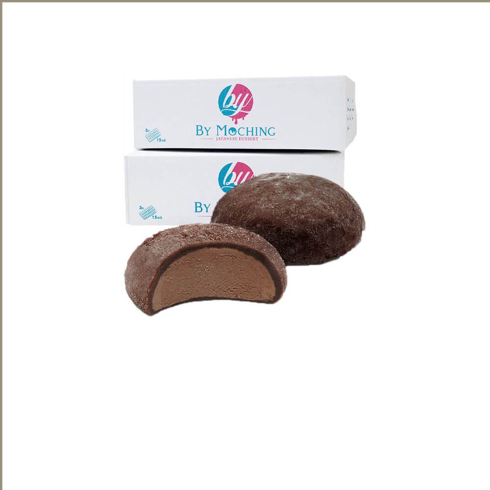 By Moching - Çikolata Mochi (japon Pirinç Keki) 15'li Paket