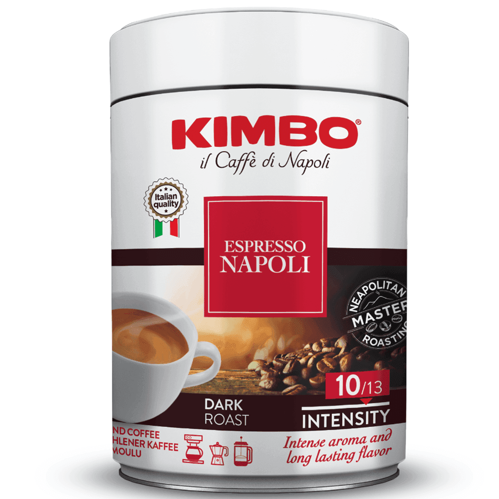 Kimbo - Nespresso Napoli Filter Kahve (Teneke Kutu) 250 Gr x 12 Ad