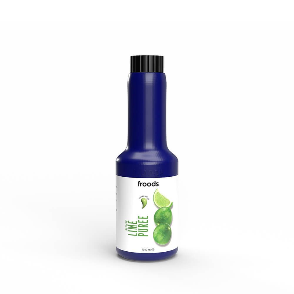 Froods - Lime Limonlu Püre 1000 Ml x 6 Adet