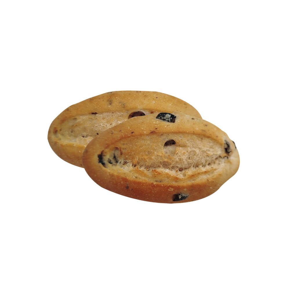 Gourmet Garage -     Ekşi Mayalı Zeytinli 1/8  Mini Rolll Ekmek 37gx120Ad